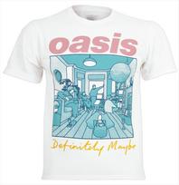 Oasis T Shirt Official Definitely Maybe Illustration Colour Reunion Tour New XL
