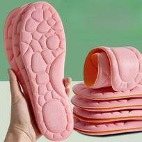 1/3pairs Women and Men Soft Insole Massage Memory Foam Insoles Sports Insoles 35-36