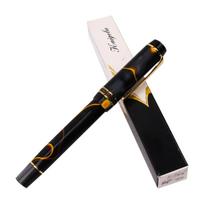 Kaigelu 316 fountain Pen Century Tofu screw Cap Iridium nib EF F M Writing Ink pen Black Cloud Practice Supplies pen office 0.38mm juoda