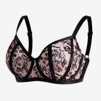 Women's Plus Size Anti-sagging Gathered Breathable Mesh Underwear 90D juoda