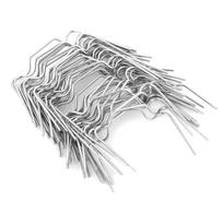 50pcs Thick, Greenhouse W Type Buckle, Compact Lightweight Stainless Steel Clips for All Kinds of Greenhouse