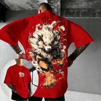 Pokémon Anime Išvestinis Pikachu Dvipusiai Spausdinti Marškinėliai 2026 Vasara Vaikams T-shirt Lauko Treniruotėms ir Fitnesui Vyriški Sportiniai Drabužiai S