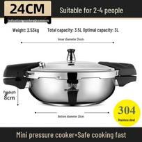 OLOEY 24CM Mini Pressure Cooker
