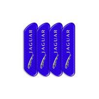 4 VNT./rinkinys Atspindinčios juostelės įspėjamieji lipdukai automobilio stiliaus elementai Jaguar-XE XF XJ XS B99 X-TYPE F-PACE I-PACE E-PACE F-PACE S-TYPE C-TYPE C- X75 E-TYPE mėlyna