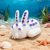 Kawaii Gilios Jūros Triušio Pliušinis Žaislas Jūros Aksesuarų Pliušinis Žaislas Giliųjų Jūrų Entuziastų Draugams Kalėdinės Dovanos Namų Dekoras 23cm