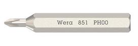WERA 851 Micro Bits PH 00 x 30mm