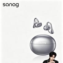 SANAG ANC Clip Open-Ear Bluetooth Headset