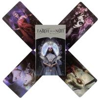 Tarot De La Nuit Kortos A 79 Kortų Rinkinys Orakulas Anglų Kalba Vizijos Pranašysčių Leidimas Stalo Žaidimai gray