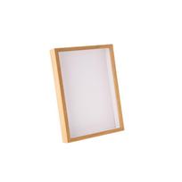 Multi-size Shadow Box Frame Rectangular Natral Wood Black Wooden Photo Frame Acrylic Display Case Dried Flower