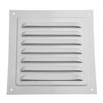 1Pcs Air Vent Louver Vent Grille Cover 100/200/250/300mm Square Vent Ct Screen Cover For Covering Wall Or Ceiling Openings White