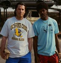 Pulp Fiction marškinėliai, Krazy Kat Jules, UC Santa Cruz Jules Winnfield Vincent Vega S