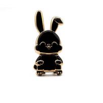 Cellular Support 3D Folding Phone Stand Rabbit Ring Bracket Mobile Phone Holder Pull Rod Support juoda