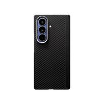 Applicable to Samsung Fold7 center shaft mobile phone case Kevlar aramid fiber magnetic suction Fold7 leather center shaft protective cover