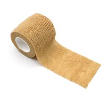 (Projektorius)Elastiniai tvarsčiai Lipni tvarstis neaustinė sportinė tvarsčių juosta 5 cm x 4,5 m One size ruda