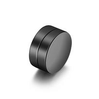 Unisex magnetiniai akupresūrai liekninantys auskarai be auskarų vėrimo magneto auskarai auskarai apvalūs magnetiniai netikri auskarai One Size juoda