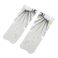 1 Pair Bike Crank Arm Protective Sticker Left and Right Anti Collision Scratch Wear Bike Crank Arm Protector Type 1 Explosion