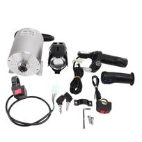 DC48V 2000W Brushless Motor Controller Kit 4500rpm Min for DIY Go Kart Electric Scooter Bike black