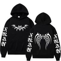Hollow Knight Letter Print Hoodies Fashion Men Women Oversized Long Sleeve Pullover Casual Kids Hoodies Sweatshirt Clothing 100
