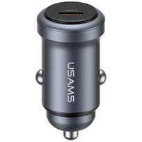 USAMS 30W PD aluminum car charger