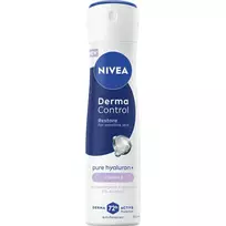 Nivea Deodorant, Antitranspirant Spray for Sensitive Skin Derma Control Restore (Antitranspirant) 150ml (Aerosol Spray, 150ml)