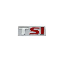 TSI Metalinis Automobilio Emblema Volkswagen Jetta, Sagitar, Bora, Lavida, Magotan - Dekoratyvinis Lipdukas