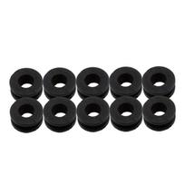 10 vnt./20 vnt. M6 Motociklo Prakiurimai Guminiai Varžtai Rinkinys Universalūs Apkalos Prakiurimai 10pcs