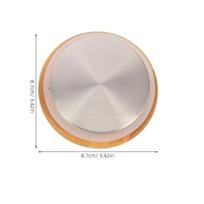 2Pcs Stainless Steel Water Pitcher Lid Tear-Resistant Silicone Ring Sealing Replacement Filter Cover Household Tea Pot Lid ruda