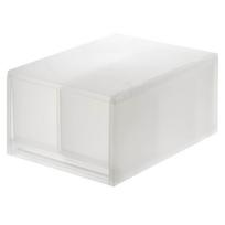 MUJI Polypropylene Small Item Storage 2 83831813 Case, Large, Drawers,