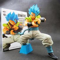 17CM Anime Dragon Ball Super: Broly Gogeta Super Saiyan God Super Saiyan Light Color Model Toy Present Set Action Figure With box