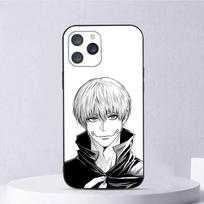Anime Toge Inumaki telefono dėklas iPhone 15,14,13,12,11,Plus,Pro Max,XS,X,XR,SE,Mini,8,7, minkšto silikono, juodas dangtelis iPhone14