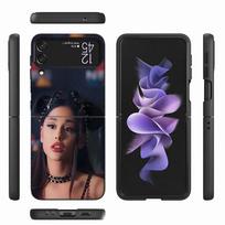 Ariana Grande Phone Case For Samsung Z Flip 6 7 5G Z Flip 5 Galaxy Z Flip 3 4 5G ZFlip Shockproof Hard Cover TPU PC Coque Capa S Galaxy Z Flip