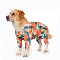 Apsauga nuo saulės šunims Apsaugantys nuo saulės drabužiai Ypač ploni kvėpuojantys vėsinantys šunų drabužiai Kasdieniam dėvėjimui 3XL oranžinė