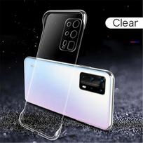 Slim Frameless Clear Case For Huawei P20 P30 P40 P50 Honor 60 50 30 8X 9X Mate 40 Pro Shockproof Bumper Ultra Thin Hard PC Cover For P20 gryna
