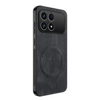 For Xiaomi Redmi K90 Vintage Business Phone Case Cover Sheepskin Leather Magnetic Case Redmi K90 Pro Max Wireless Case Redmi K80 Redmi K90 juoda