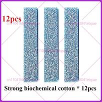 12pcs For Xiaomi Mijia smart aquarium physical biochemical heating bin filtration Blue Bio-Cotton transformation accessories