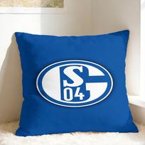 S-Schalke 04 Team Pillowcases Vintage Pillow Case For Chair Sofa Home Decor Soft Pillow Cover Peach skin 18*18(CM)-1Pcs
