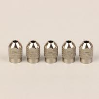5/10Pcs Stainless Steel M7 M8 Nuts Pitch 0.75mm Drill Chucks Collet Bits Shank Screws Replacement For Rotary Tool