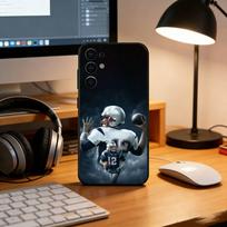 T-Tom B-Brady Phone Case For Samsung S25,S24,S21,S22,S23,S30,Ultra,S20,Plus,Fe,Soft Silicone Black Cover Samsung S23ULTRA5G