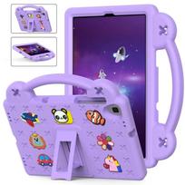 For Lenovo Tab M10 Plus 3rd Gen 10.6 TB-125F 128F TB-X606F/X Kid Safe EVA Case K10C M10 TB-X505F K10 X6C6F/L/X306F/TB311 Cover M10 TB-X505F šviesiai violetinė spalva