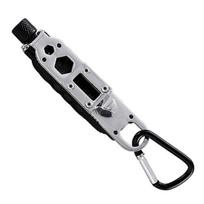 Daugiafunkcis metalinis mažas atsuktuvų rinkinys Mini Tool Pocket Keychain atsuktuvas