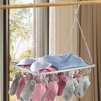 Drying Rack Underwear Hanging Clip Sturdy Multifunction Sock Hanger Laundry for Towel