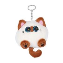 Animacinis Katės Šuns Pliušinis Žaislas Įdarytas Kačiukas Šuniukas Gyvūnas Pliušinis Lėlė DIY Raktų Pakabukas Dekoracija Kuprinės Ornamentas Gimtadienio Dovana Cat