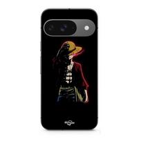 Case for Google Pixel 9 one piece manga anime luffy black background juoda