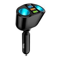 120-240W PD QC3.0 Car Fast Charger Adapter Car Socket Splitter Digital Display Power Adapter for All Phone juoda