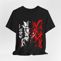 Naruto Kurama Tee, Anime Graphic Shirt, Japanese Manga Tshirt, Nine Tails Demon 2XL