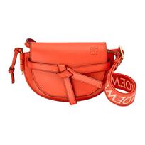 Loewe Gate Adjustable Detachable Shoulder Strap Embossed Letter Puzzle Soft Cowhide Leather Mini Crossbody Bag Women Crossbody Bag A650N46X13-5557 Basic Set (Bag+Dust Bag)