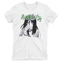 Vyriški Billie Eilish Anime marškinėliai kava Maži Balti 2XL