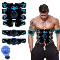 Wireless Smart Ems Muscle Stimulator USB Rechargeable Abdominal Arm and Abdomen 3-in-1 Training Mat Fitness Slimming Artifact