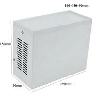 New 190*150*90mm Enclosure Project Case Plastic&Iron Grey DIY Junction Box Outdoor Indoor Housing Box