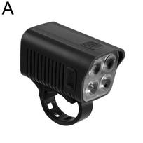 USB Rechargeable Bicycle Riding Horn Light Mountain Road Brightness Riding Bike Bicycle Flashlight Headlight High Bike Nigh U1Y7